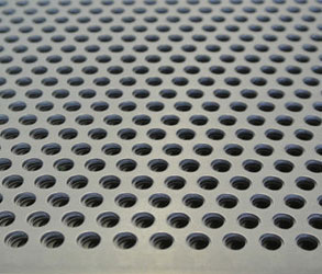 Round Hole Stainless Steel 317L Perforated Metal Sheet