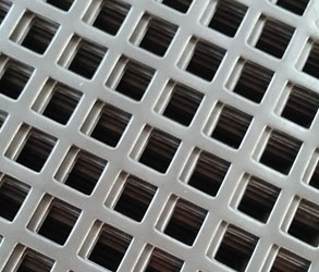 Square & Round Holes Perforated Stainless Steel Sheet