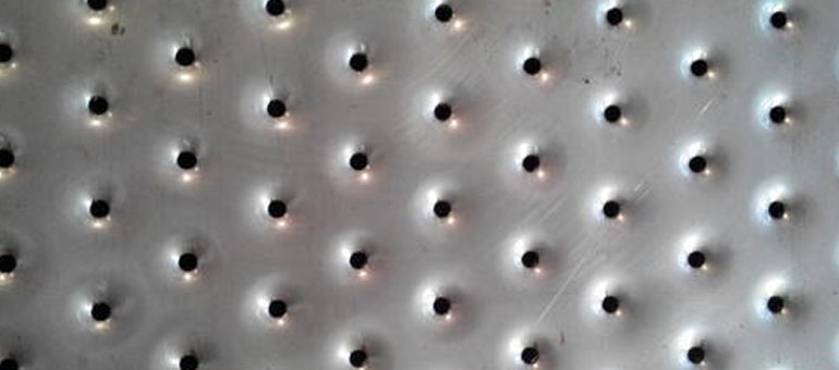 Stainless Steel Embossed Perforated Sheets